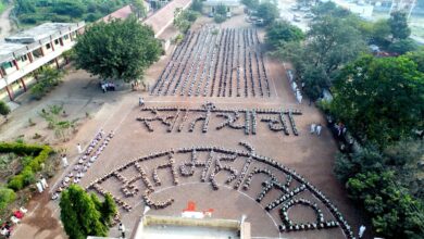Photo of सोलापूर जिल्ह्सात 75 हजार विद्यार्थ्यांनी गायले राष्ट्रगीत
