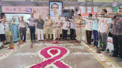 Photo of पंढरीत जागतिक एड्स दिन पंधरवडा निमित्त कॅन्डल मार्च व समुदेशन